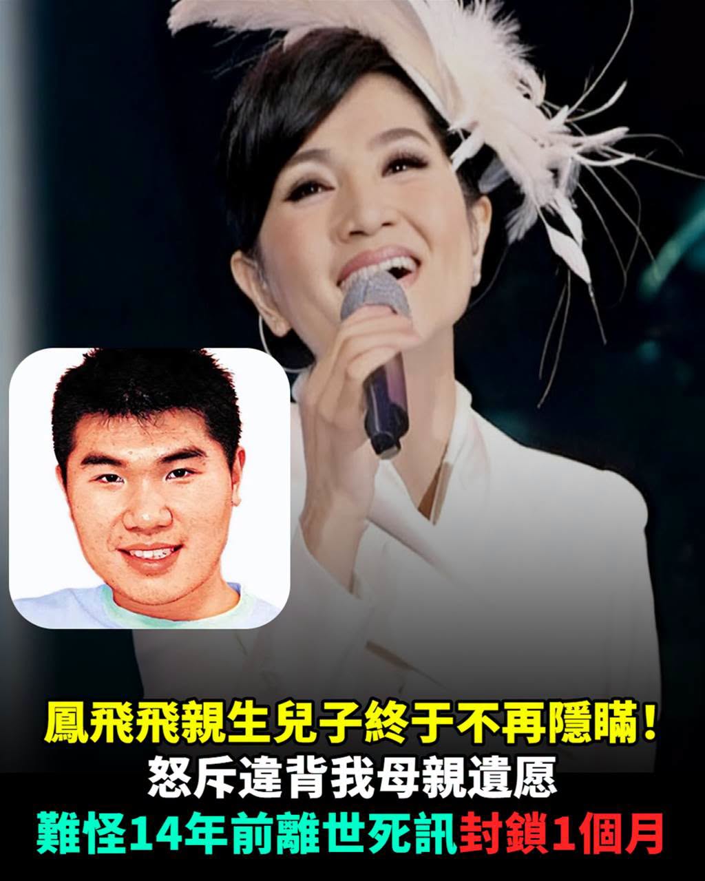 鳳飛飛兒子罕見發文反對紀念館,母親臨終遺願為何多年後再被提起