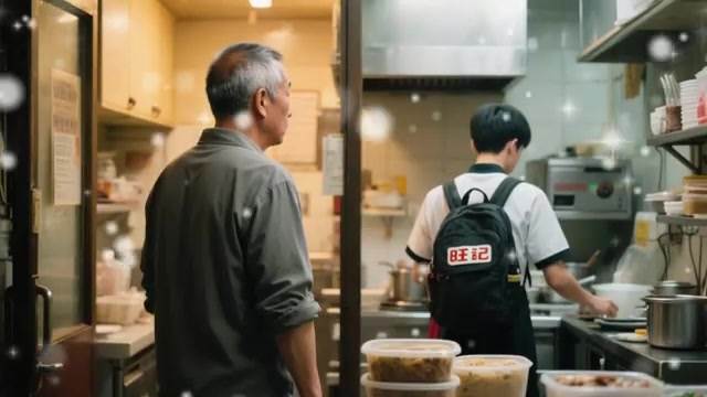 高雄20歲學生每天帶走3份飯，老闆裝作沒看見，寒假最後一張紙條讓他紅了眼