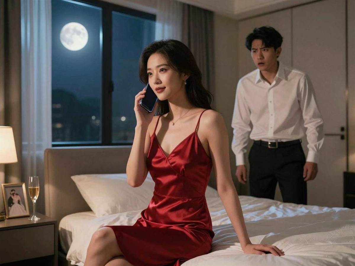 新婚夜丈夫坦白陪情人過夜，她一通電話讓他當場失語