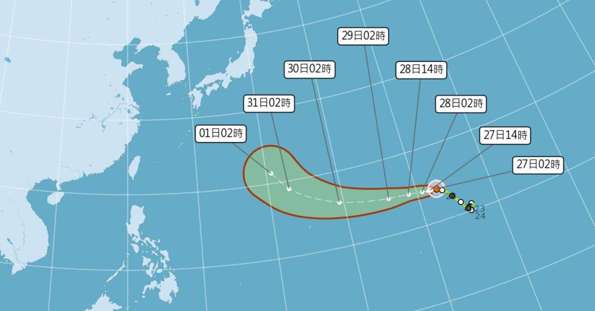 今晚雨勢恐最強!煙花可能升強颱,14縣市已發強風特報…一週三波東北季風接連報到