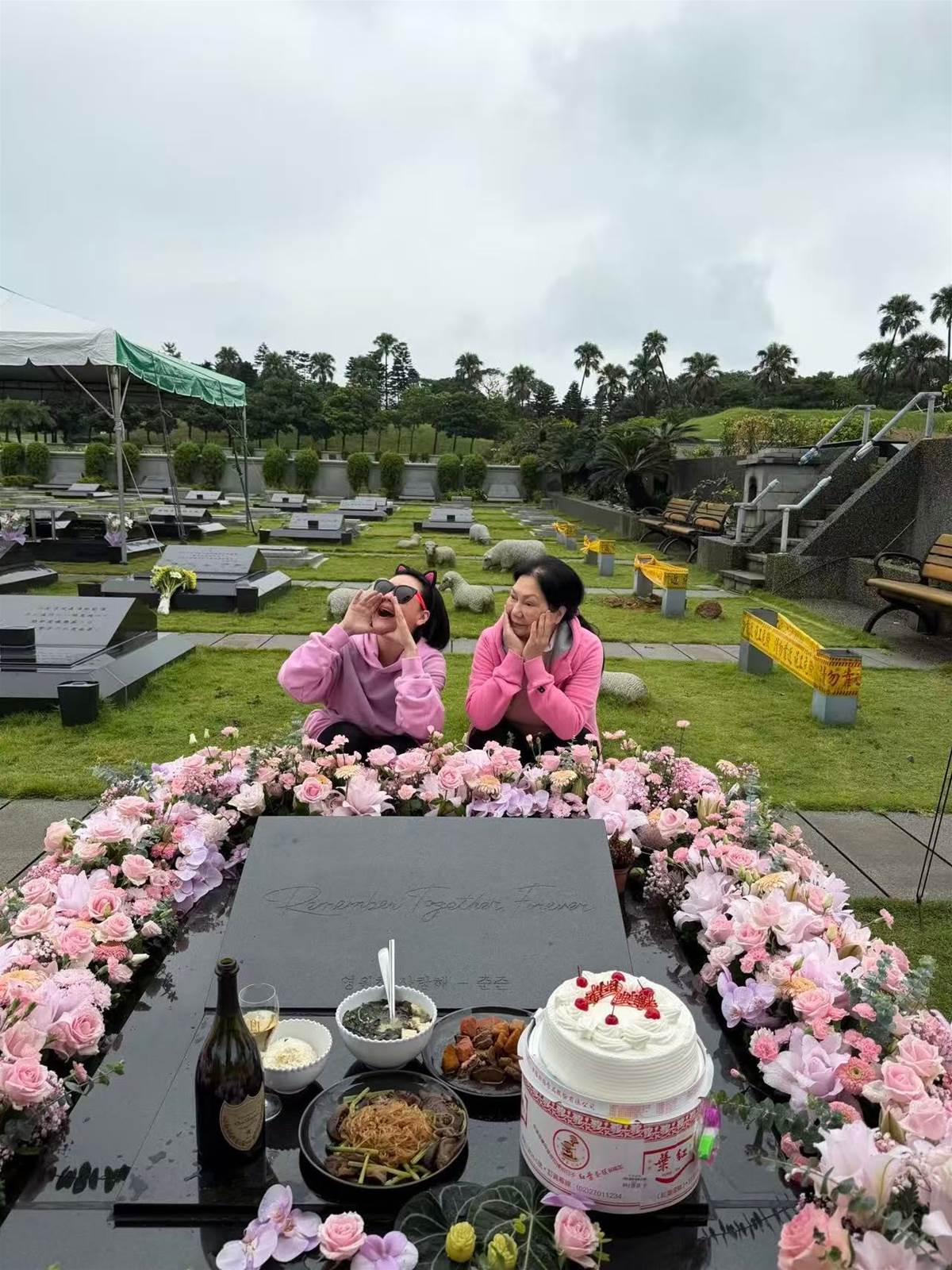 大S 50歲冥誕，具俊曄提前到墓園準備一事，小S一句話讓人鼻酸