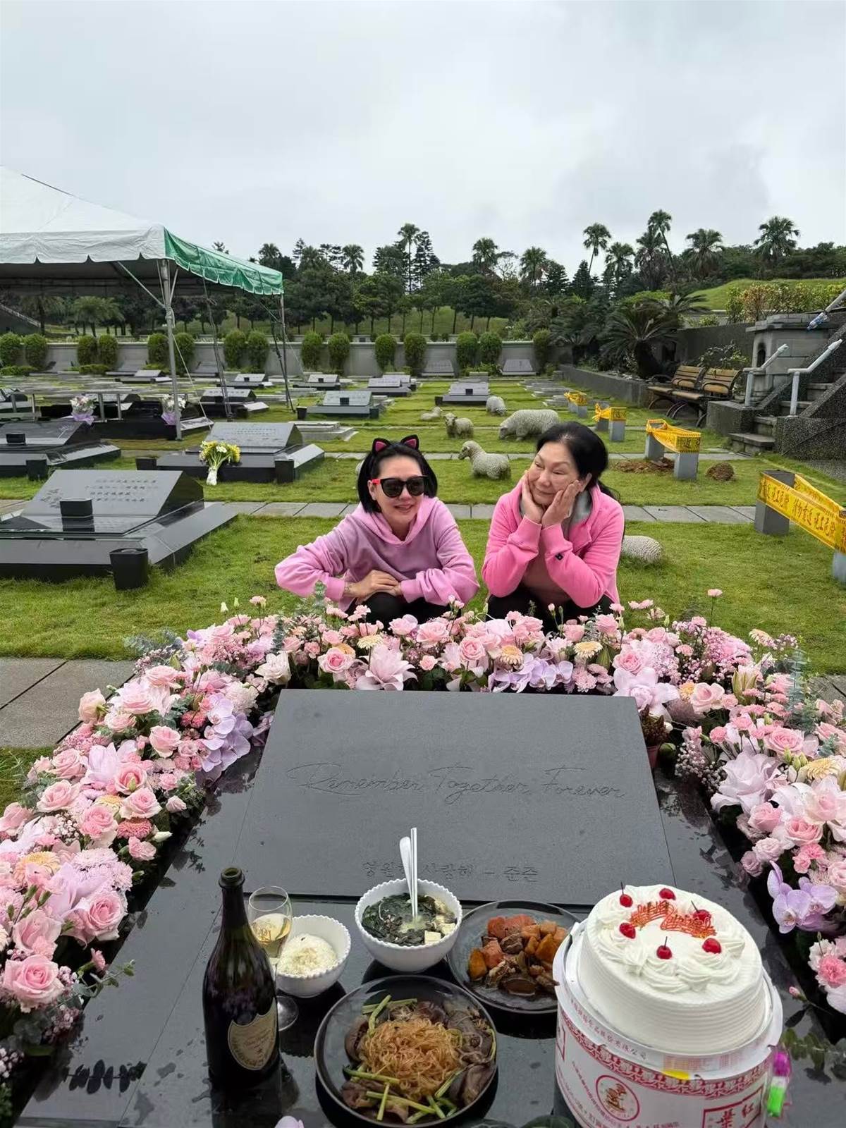 大S 50歲冥誕，具俊曄提前到墓園準備一事，小S一句話讓人鼻酸