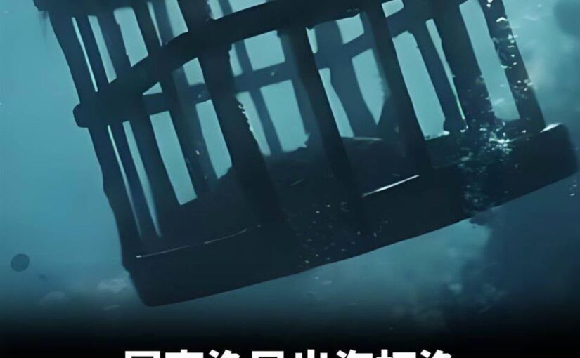 屏東漁民出海打漁，竟撈出一個鐵籠，打開後看見的一幕驚呆了…