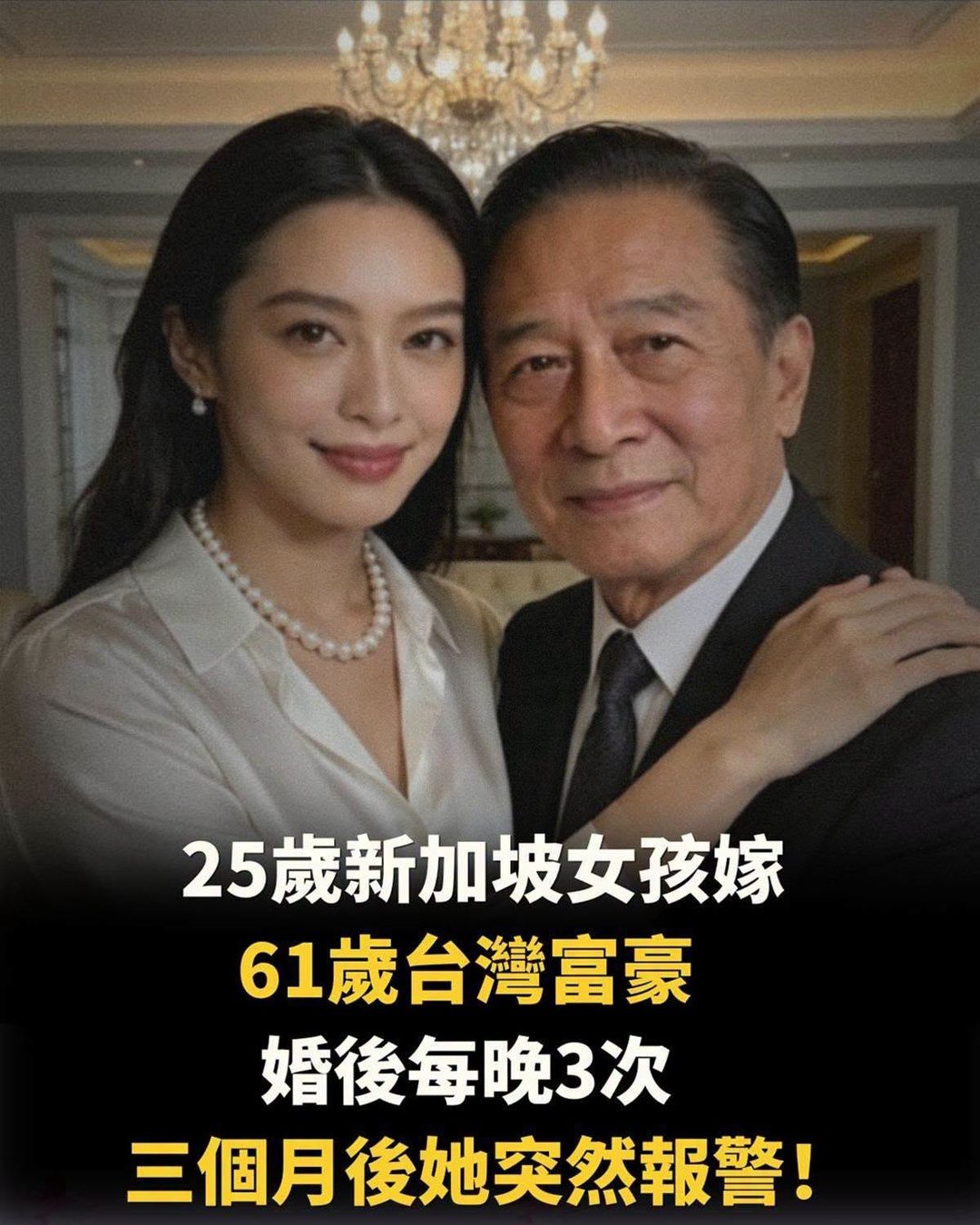 新加坡女子與台灣富豪