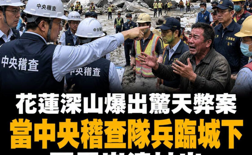 花蓮深山工程疑雲，中央稽查突襲後「舅舅」一句話讓現場全變了